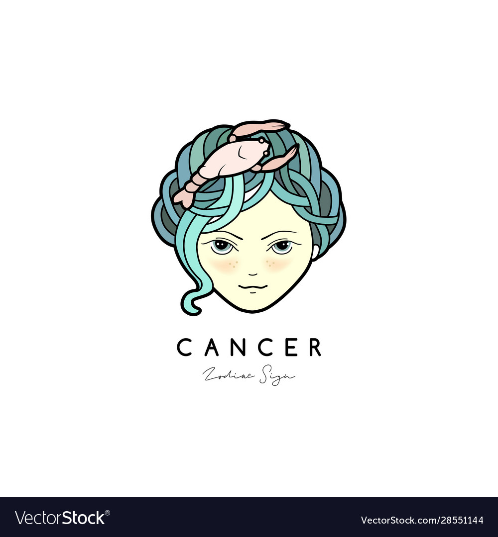 Girl zodiac sign Royalty Free Vector Image - VectorStock