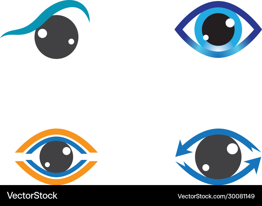 Eye icon Royalty Free Vector Image - VectorStock