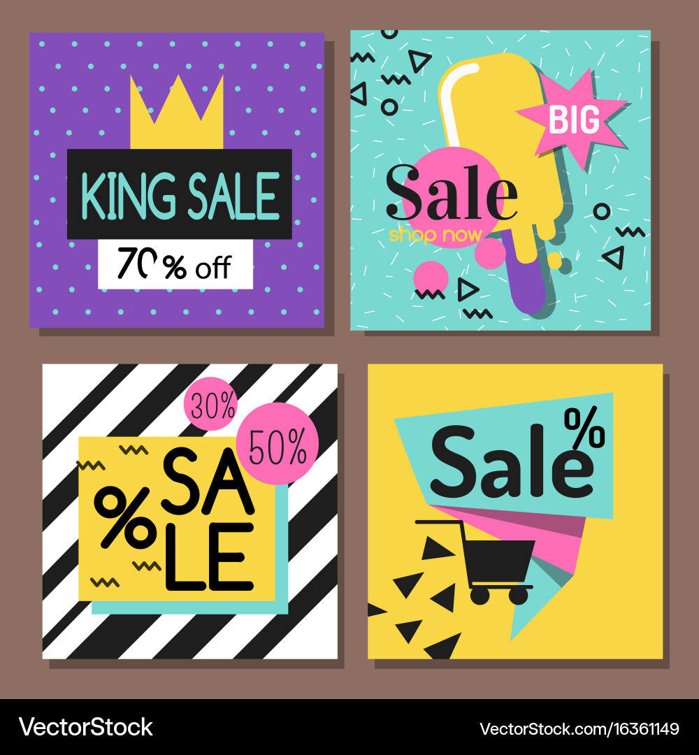 Special Offer Big Sale Flayer Royalty Free Vector Image
