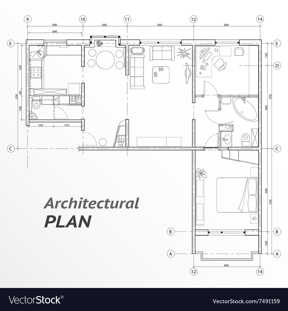 architectural plan set