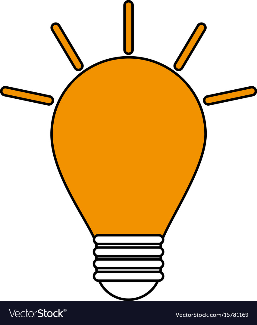 Light bulb Royalty Free Vector Image - VectorStock