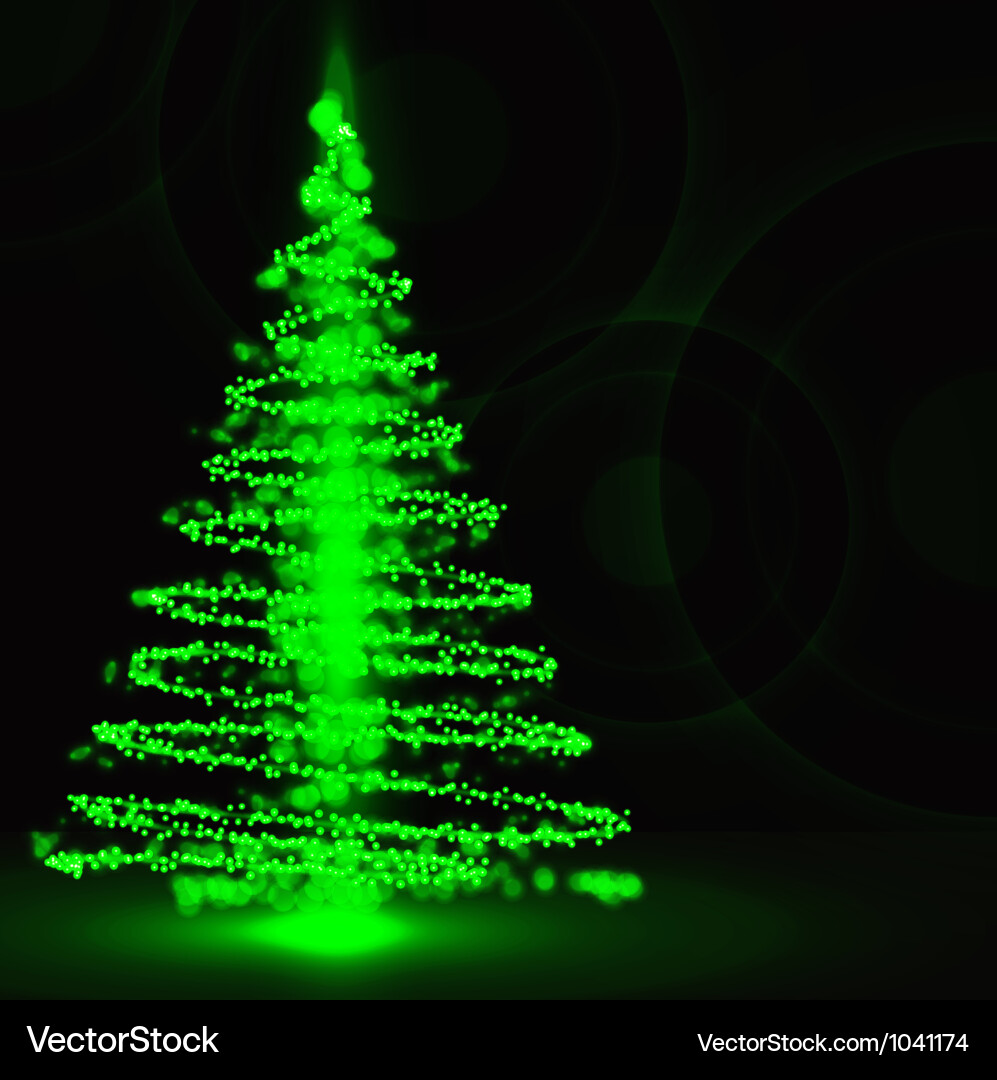Christmas tree Royalty Free Vector Image - VectorStock