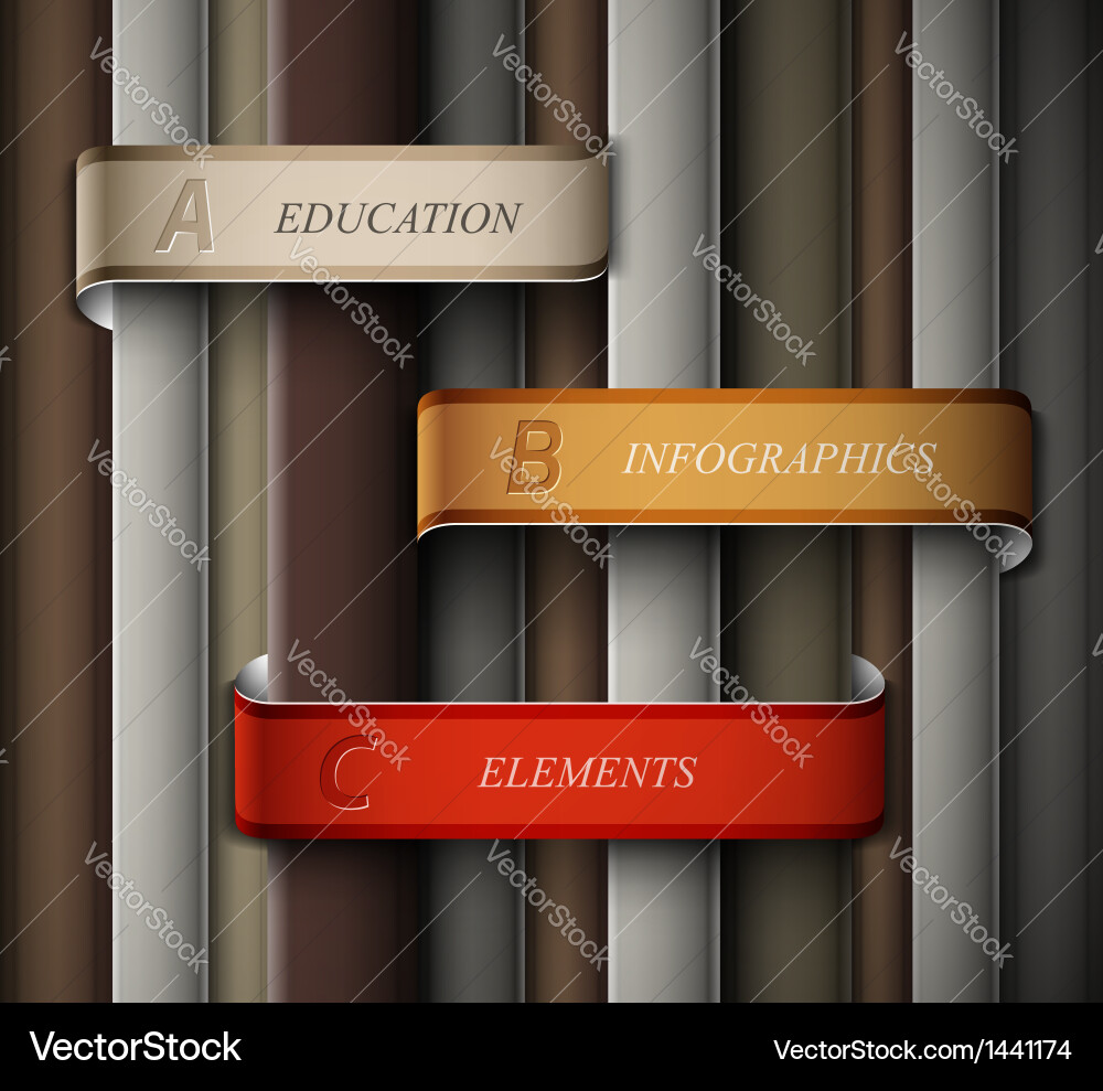 Education Banner Royalty Free Vector Image Vectorstock