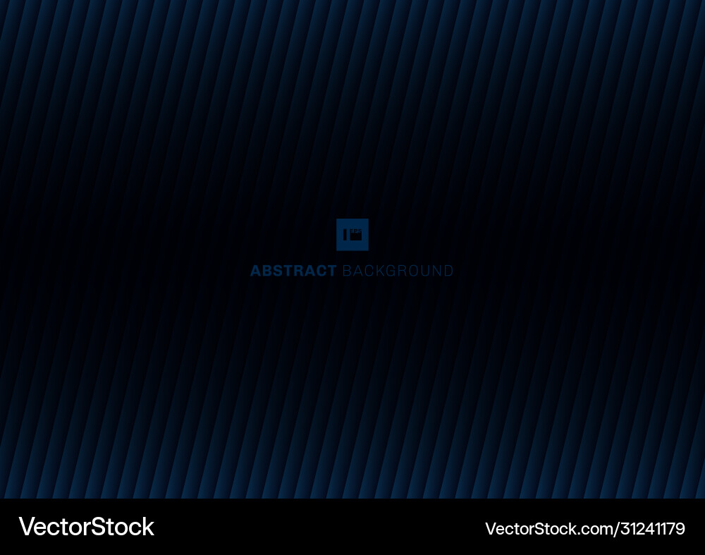 Abstract blue diagonal stripes lines pattern on Vector Image