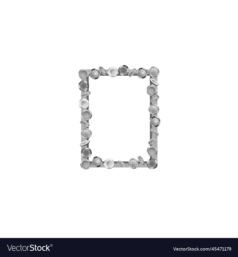 Beautiful frame for a photo or picture Royalty Free Vector