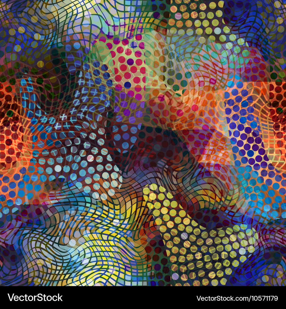 Geometric abstract pattern Royalty Free Vector Image
