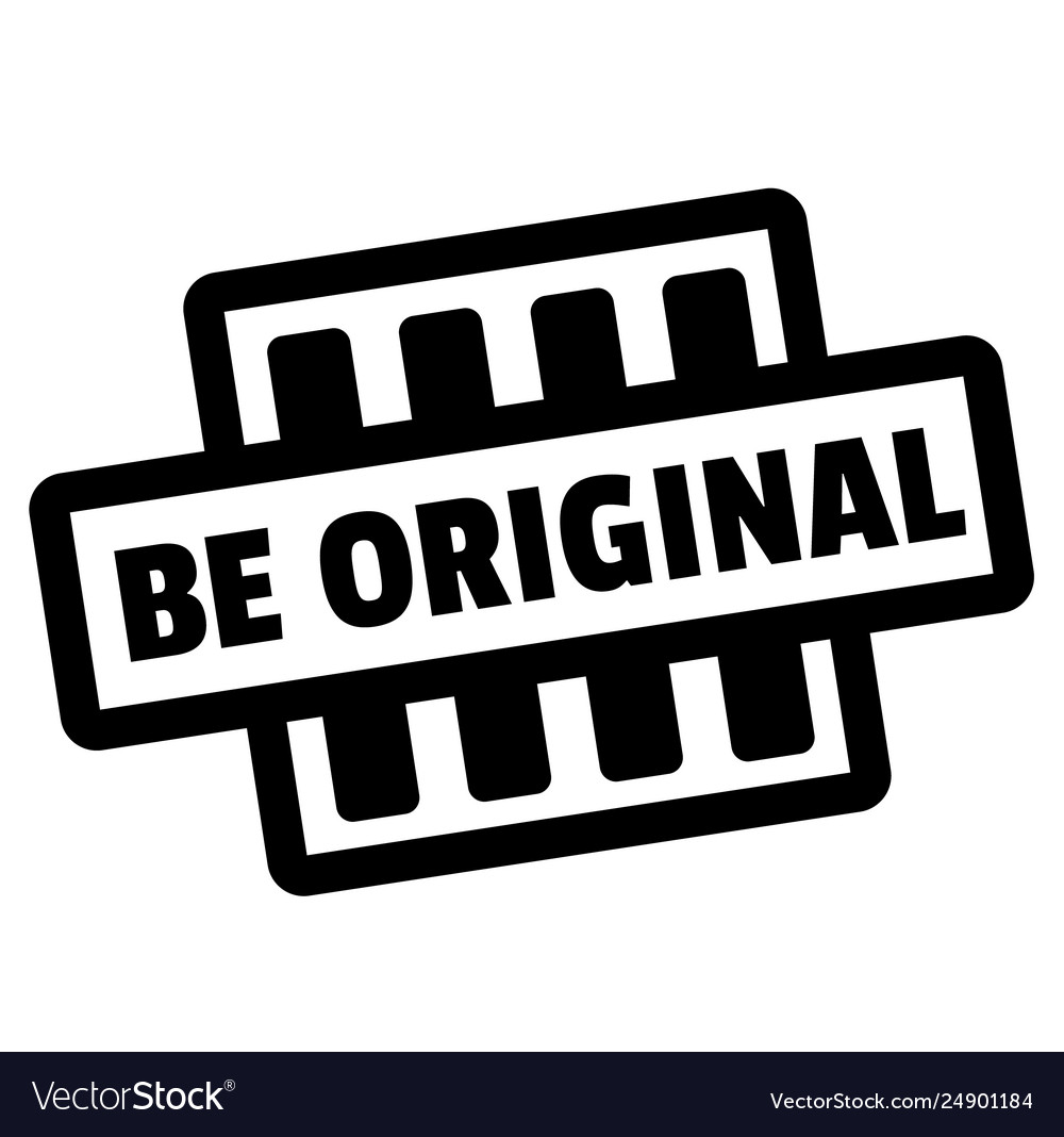 Original stamp Royalty Free Vector Image - VectorStock