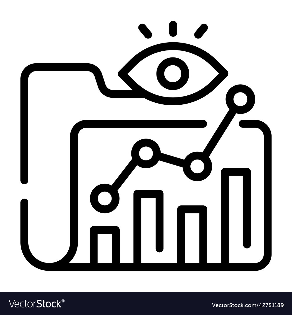 Data visualization Royalty Free Vector Image - VectorStock