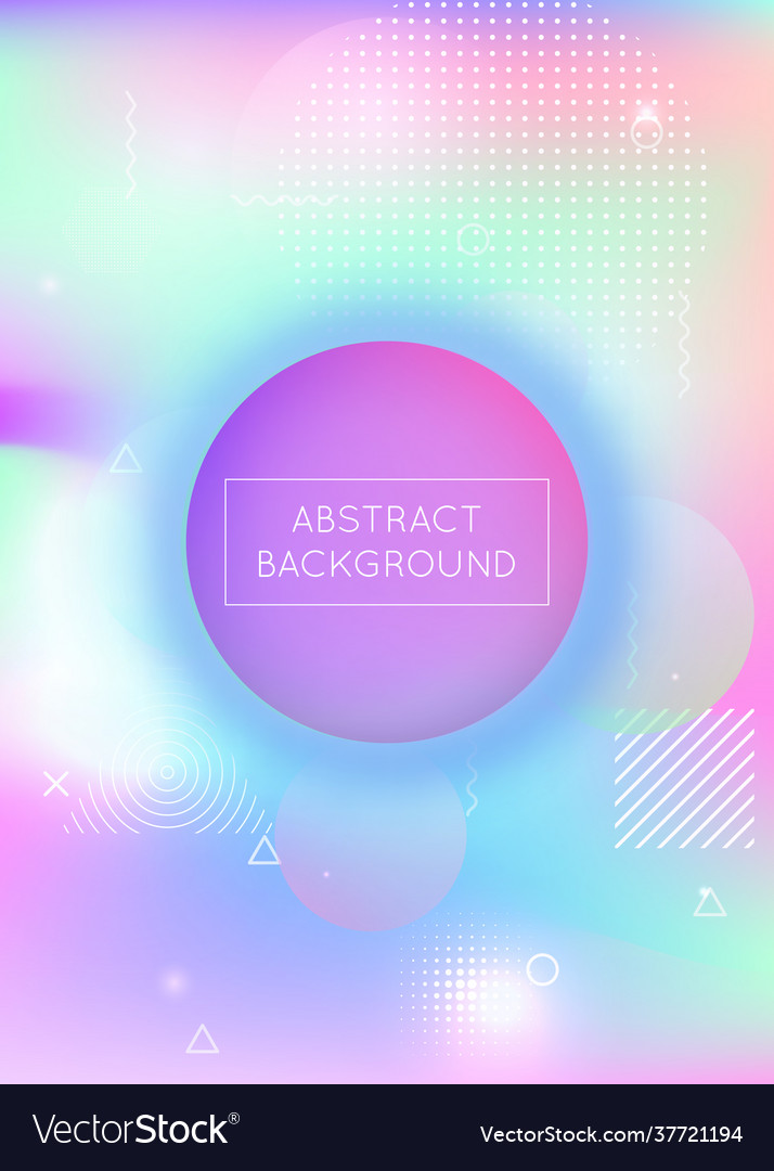 Dynamic shape background with liquid fluid Vector Image