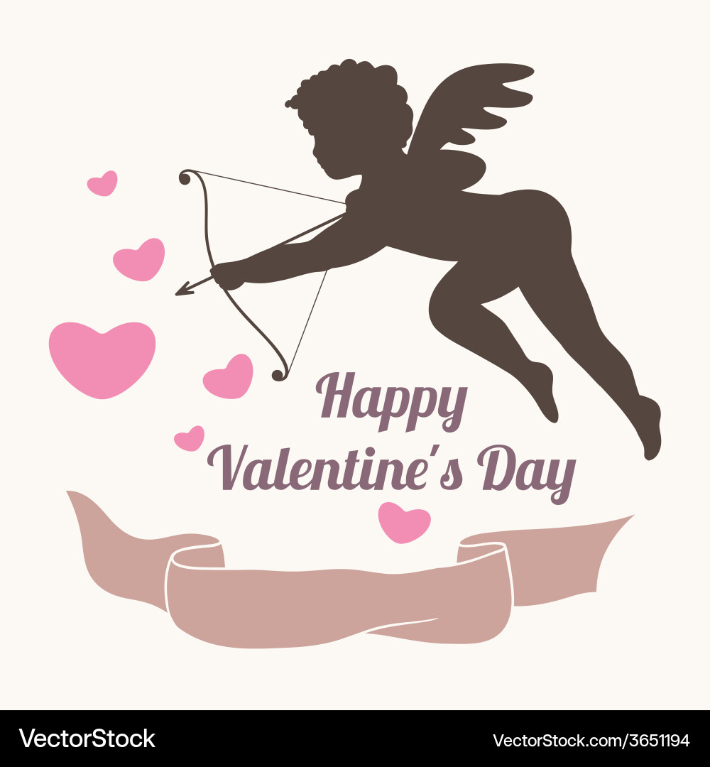 Valentines day design elements Royalty Free Vector Image