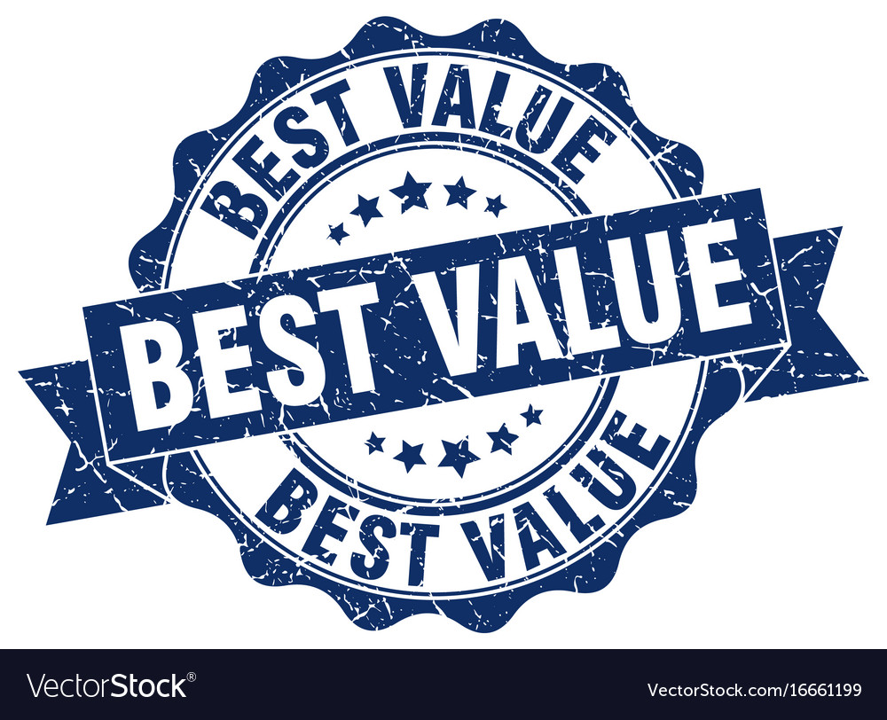 best value stamp sign seal royalty free vector image