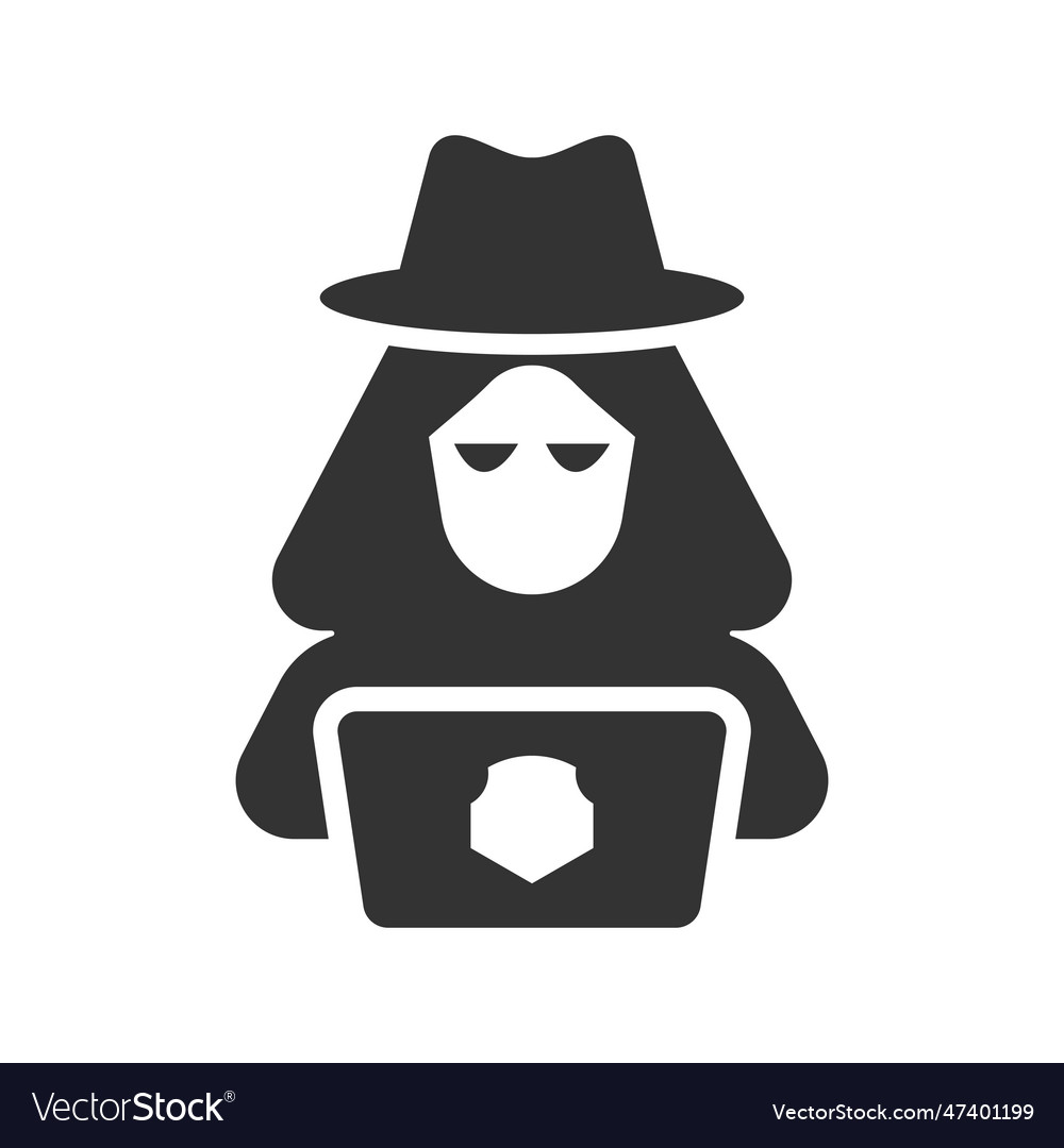 Hacker icon Royalty Free Vector Image - VectorStock