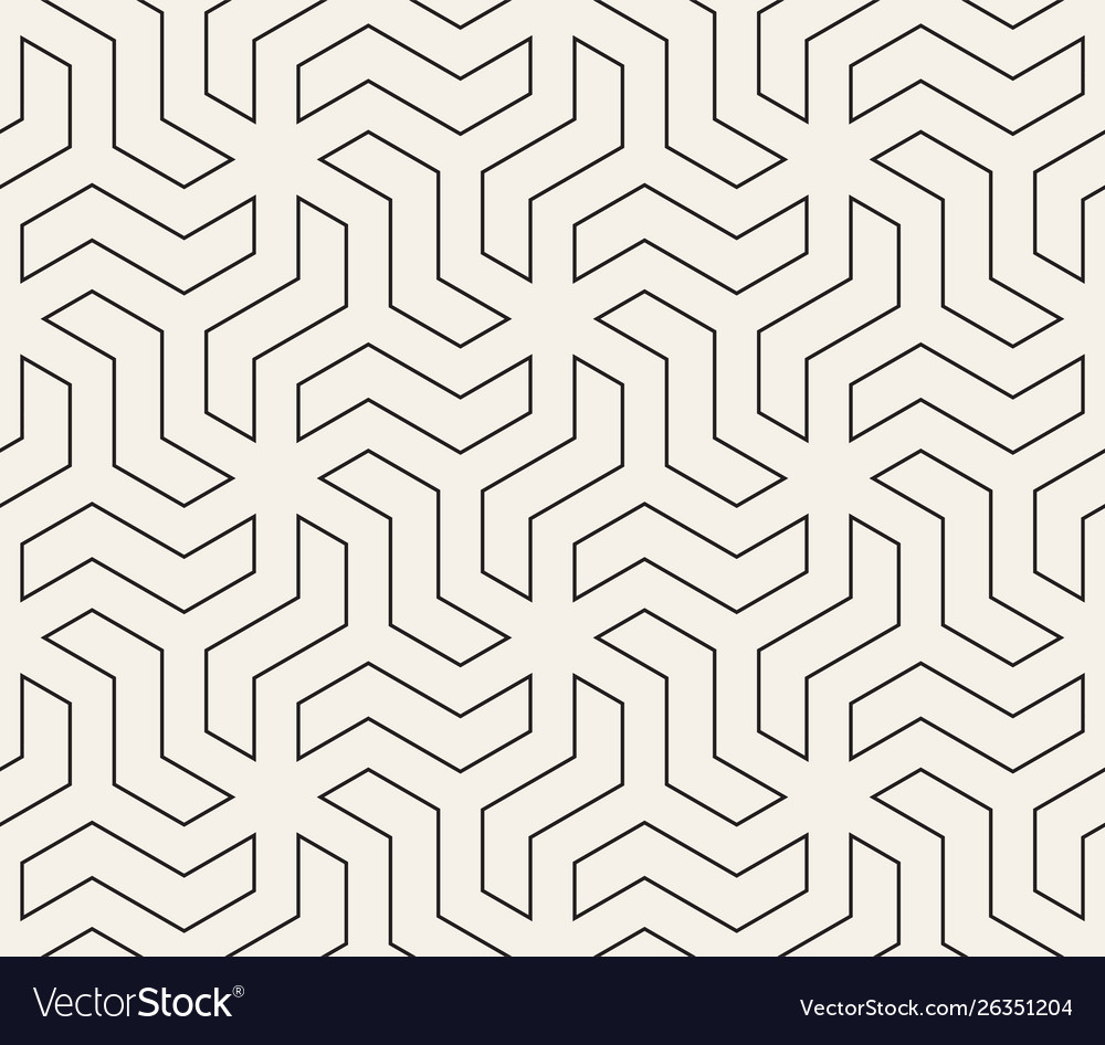 Seamless Geometric Pattern Simple Abstract Vector Image