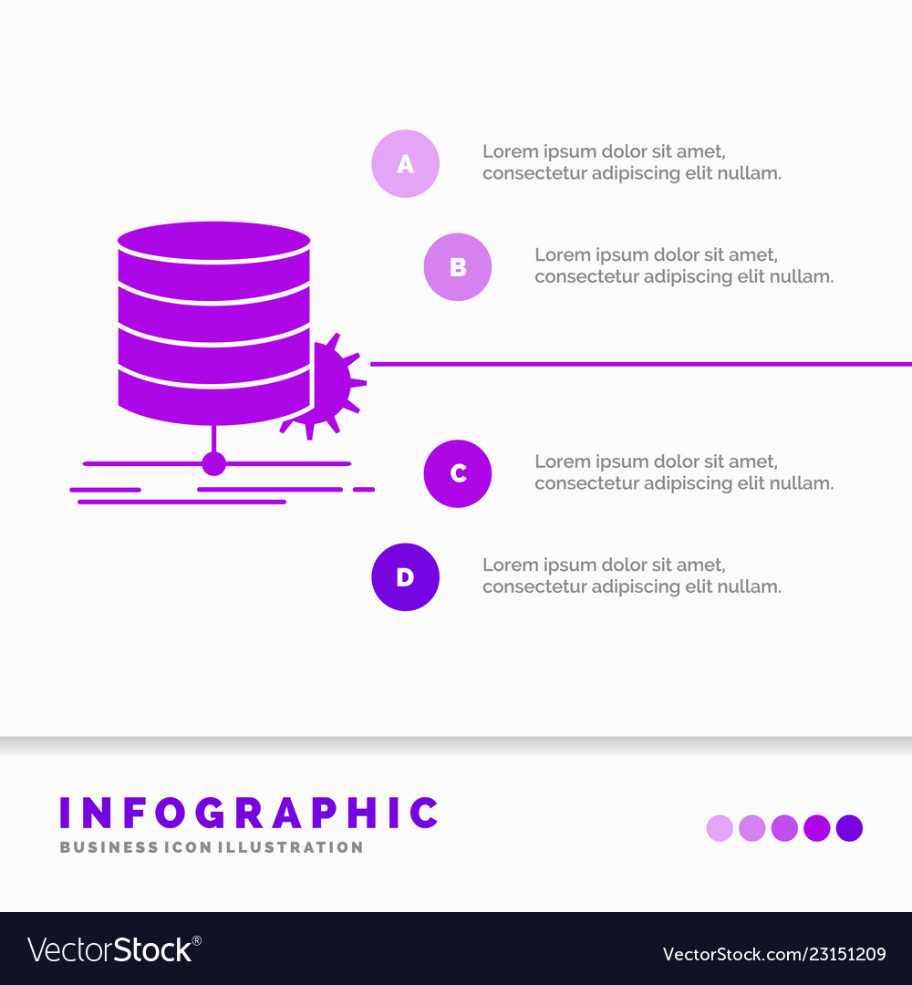 Algorithm chart data diagram flow infographics Vector Image