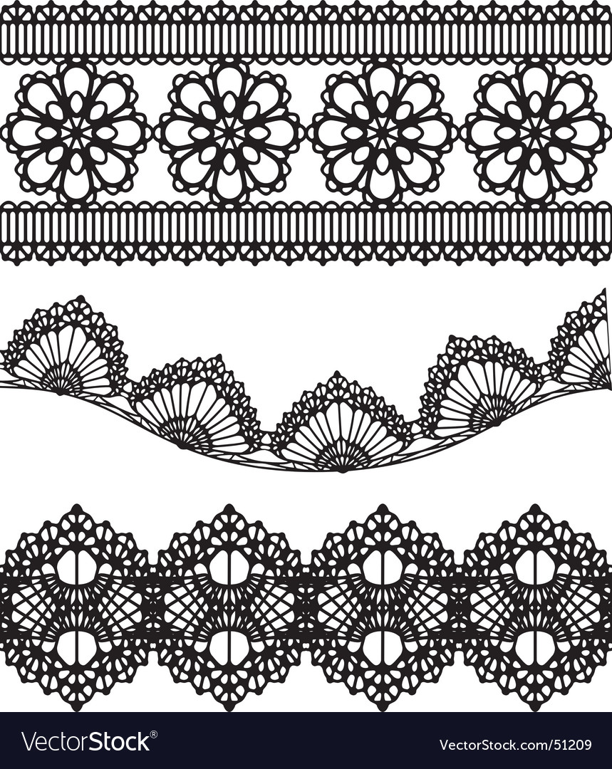 Download Lace design Royalty Free Vector Image - VectorStock