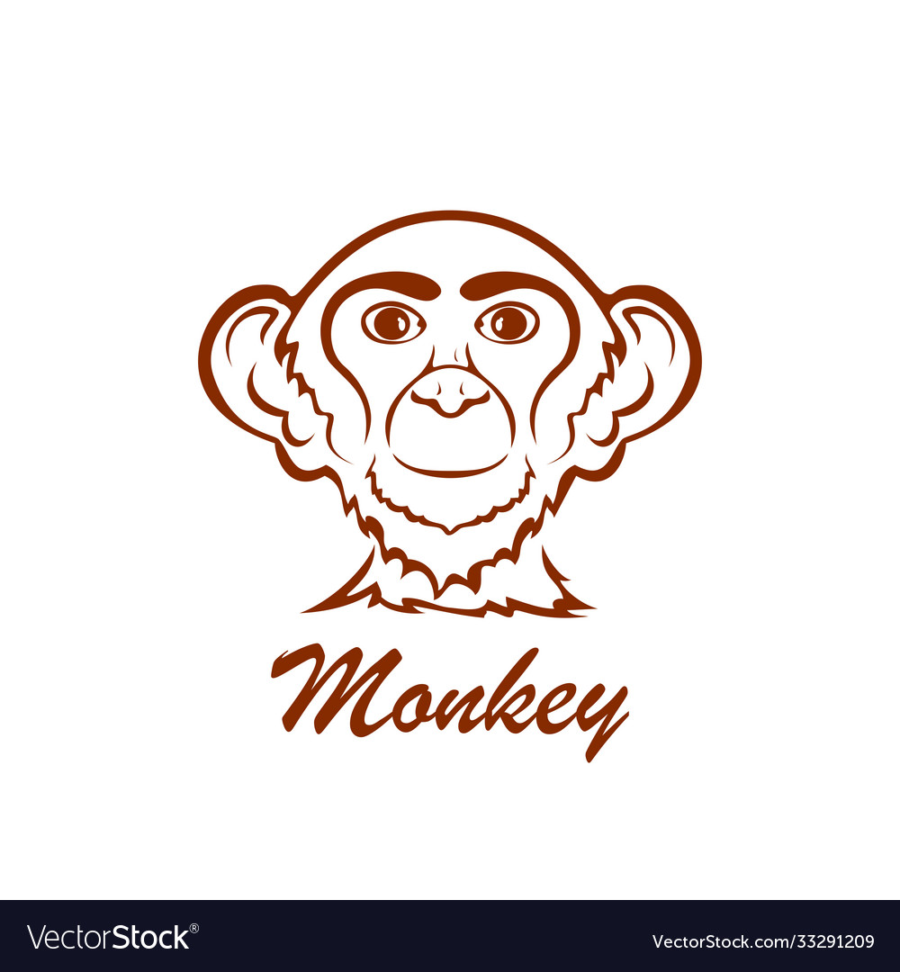 Monkey Royalty Free Vector Image - VectorStock