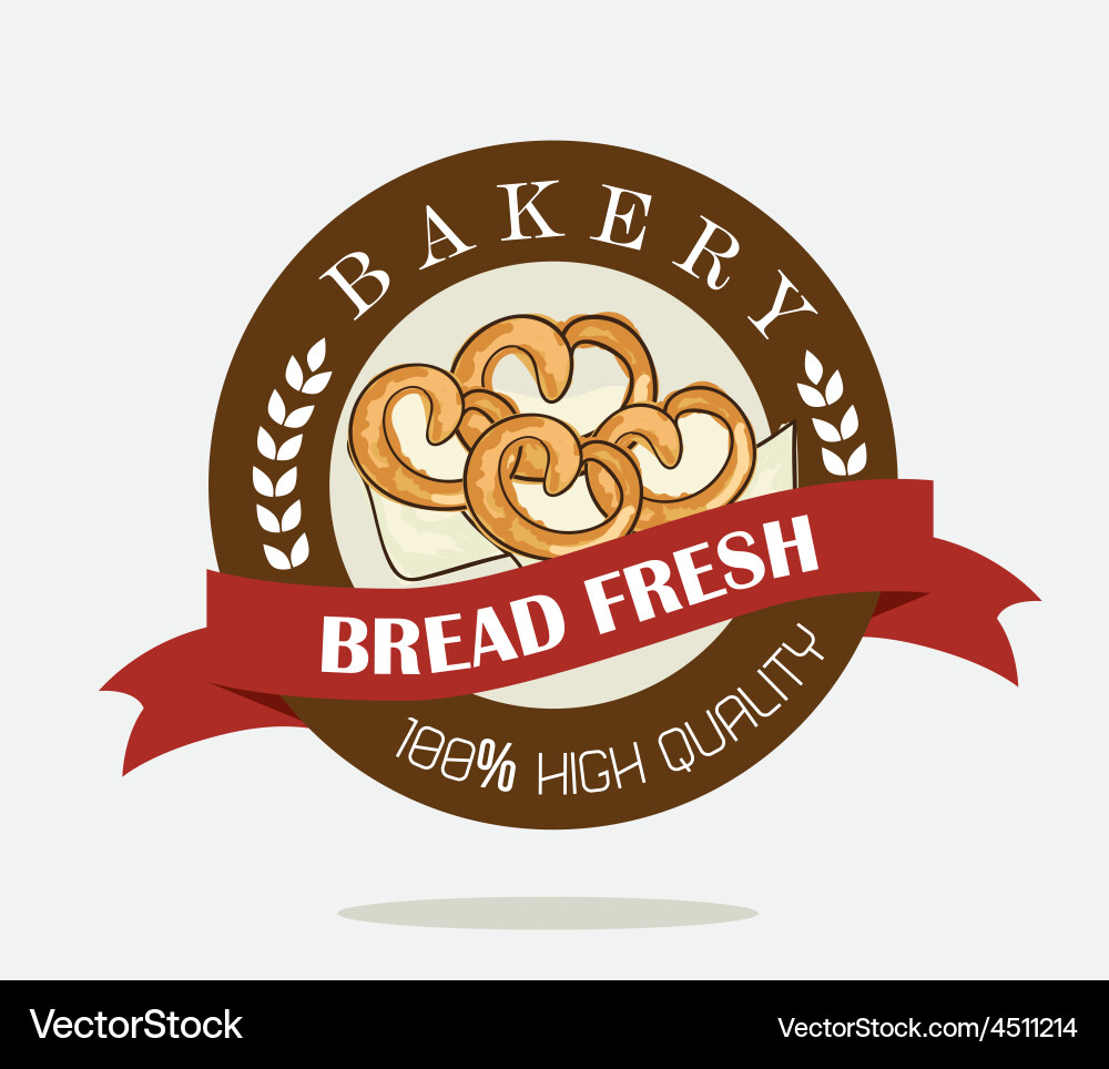 Bakery design Royalty Free Vector Image - VectorStock