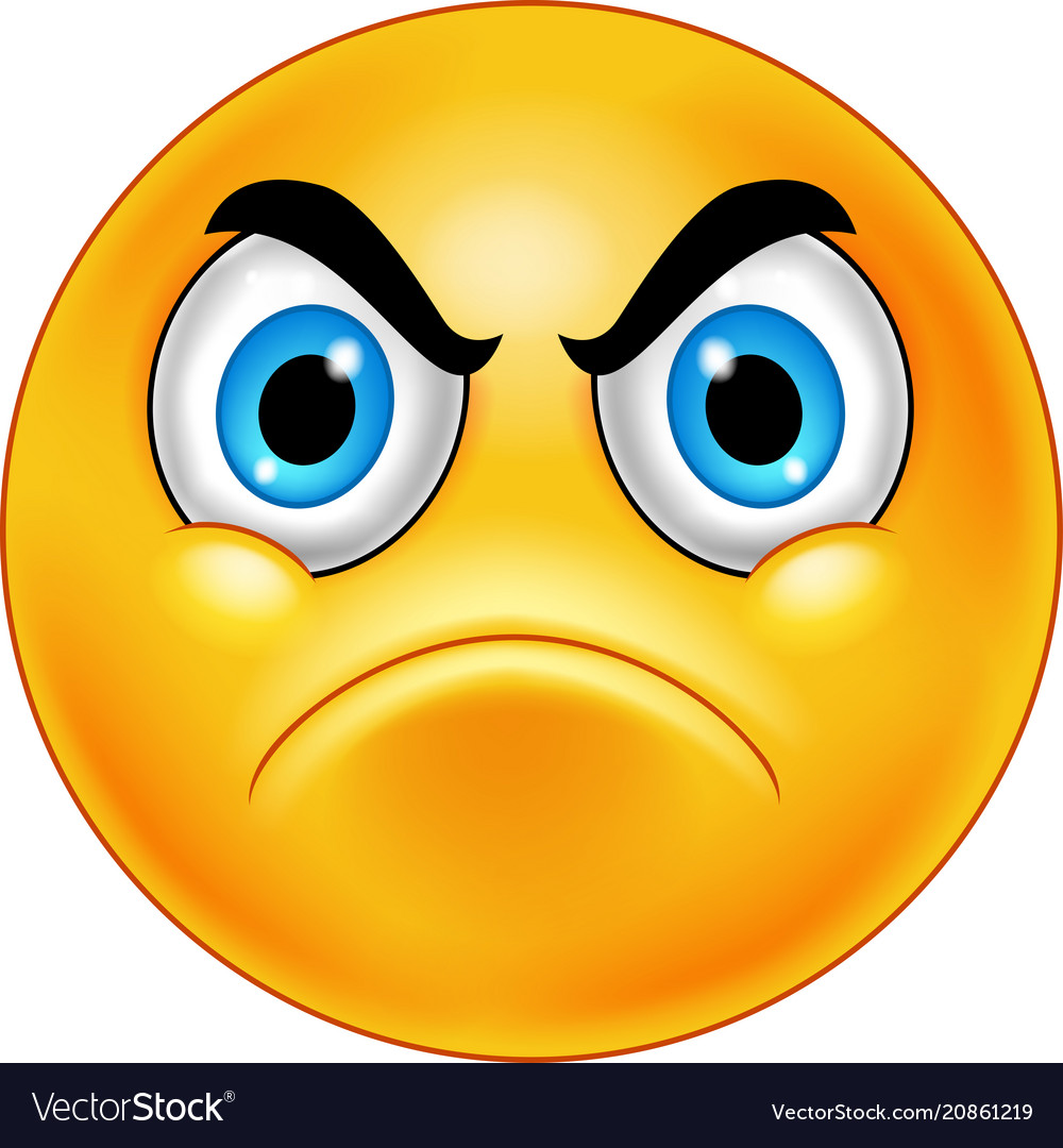 Annoyed Face Angry Smiley Clip Art At Vector Clip Art Png Clipart ...