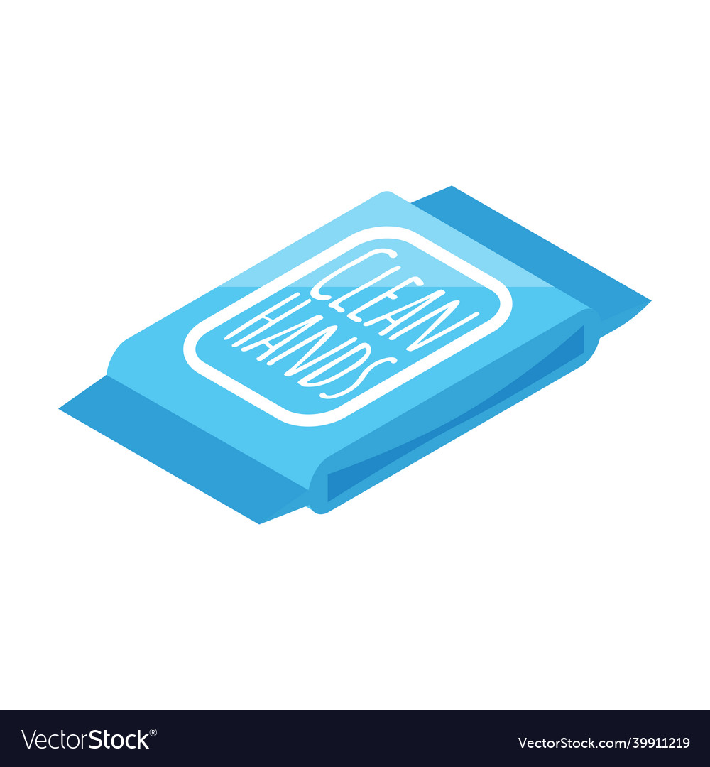 Wet wipes icon Royalty Free Vector Image - VectorStock