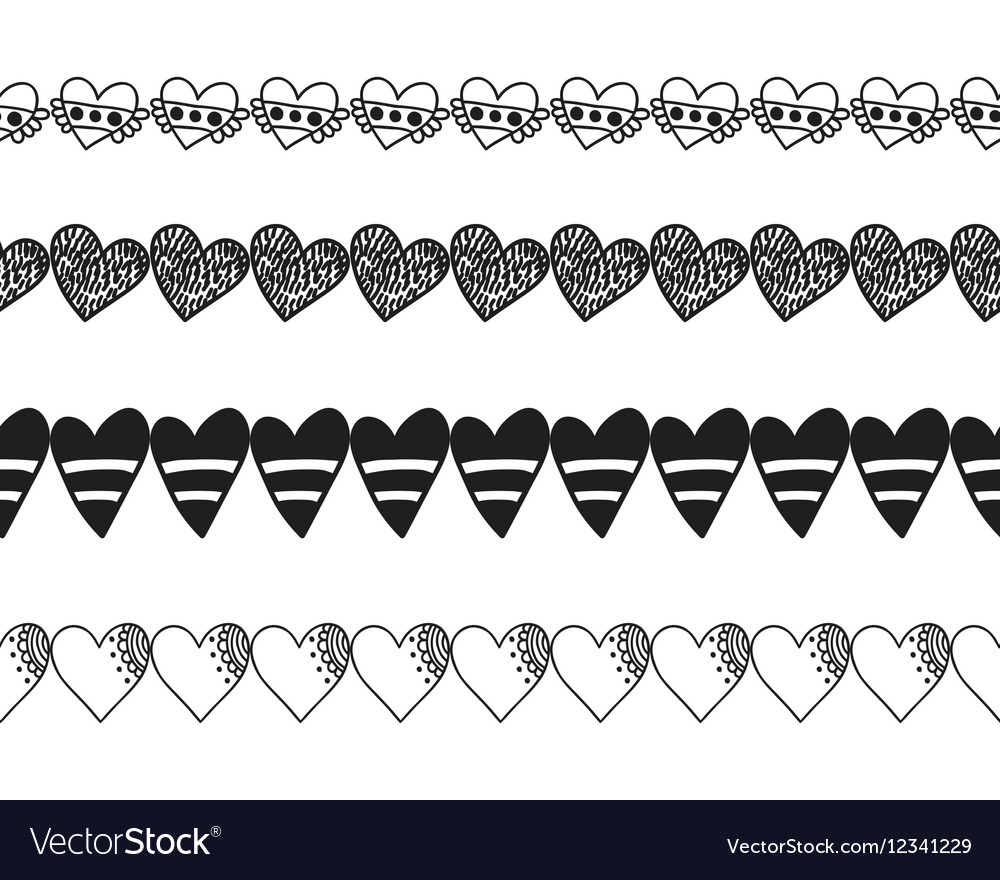 Black and white decorative ornament pattern