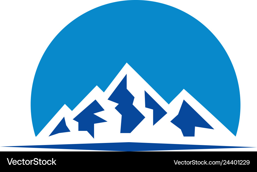 Mountain landscape Royalty Free Vector Image - VectorStock