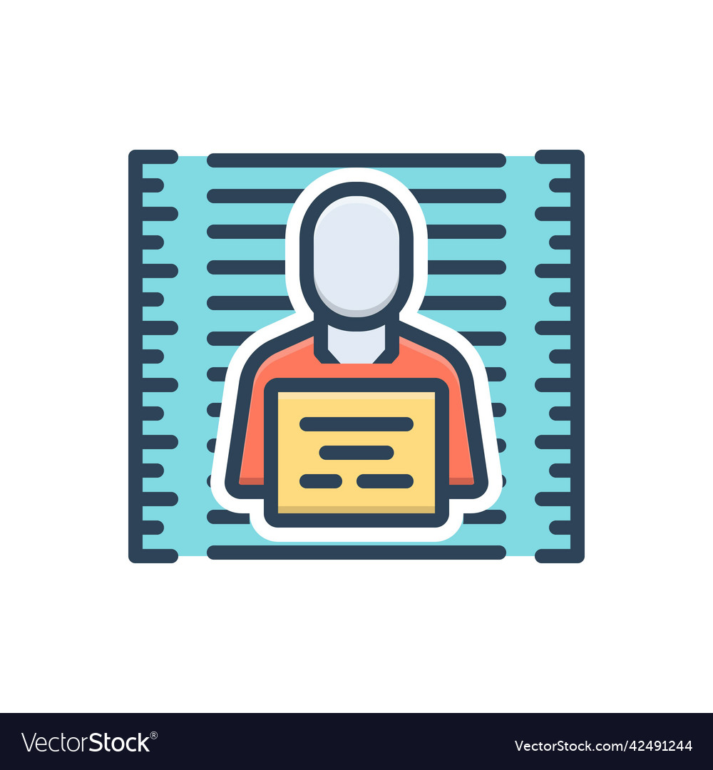 Convicted Royalty Free Vector Image - VectorStock