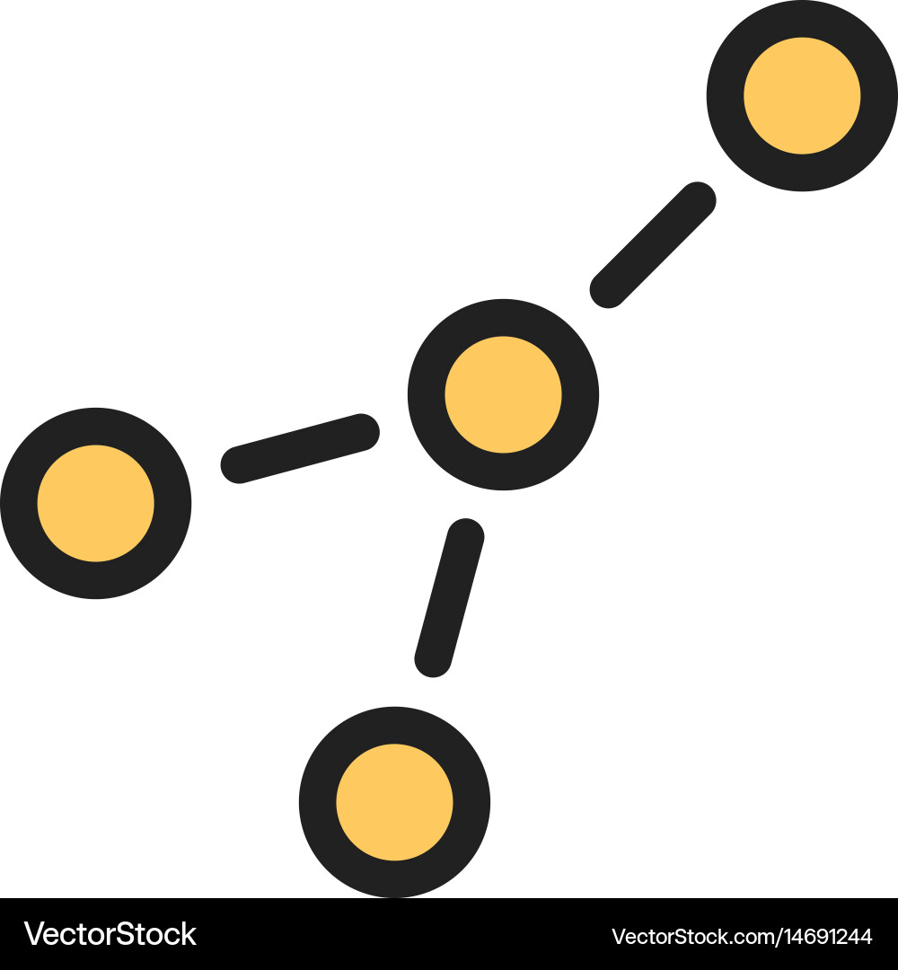 Molecular structure i Royalty Free Vector Image