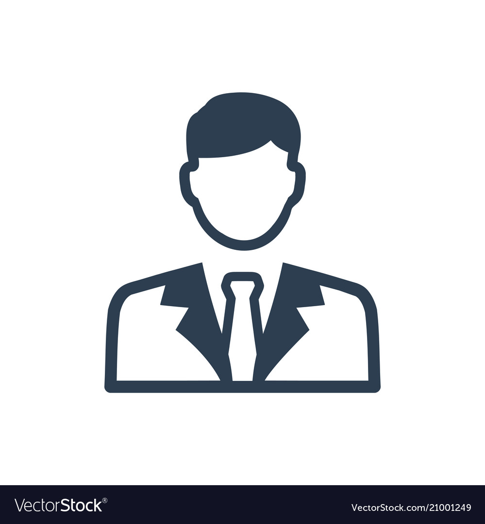 Businessman icon Royalty Free Vector Image - VectorStock