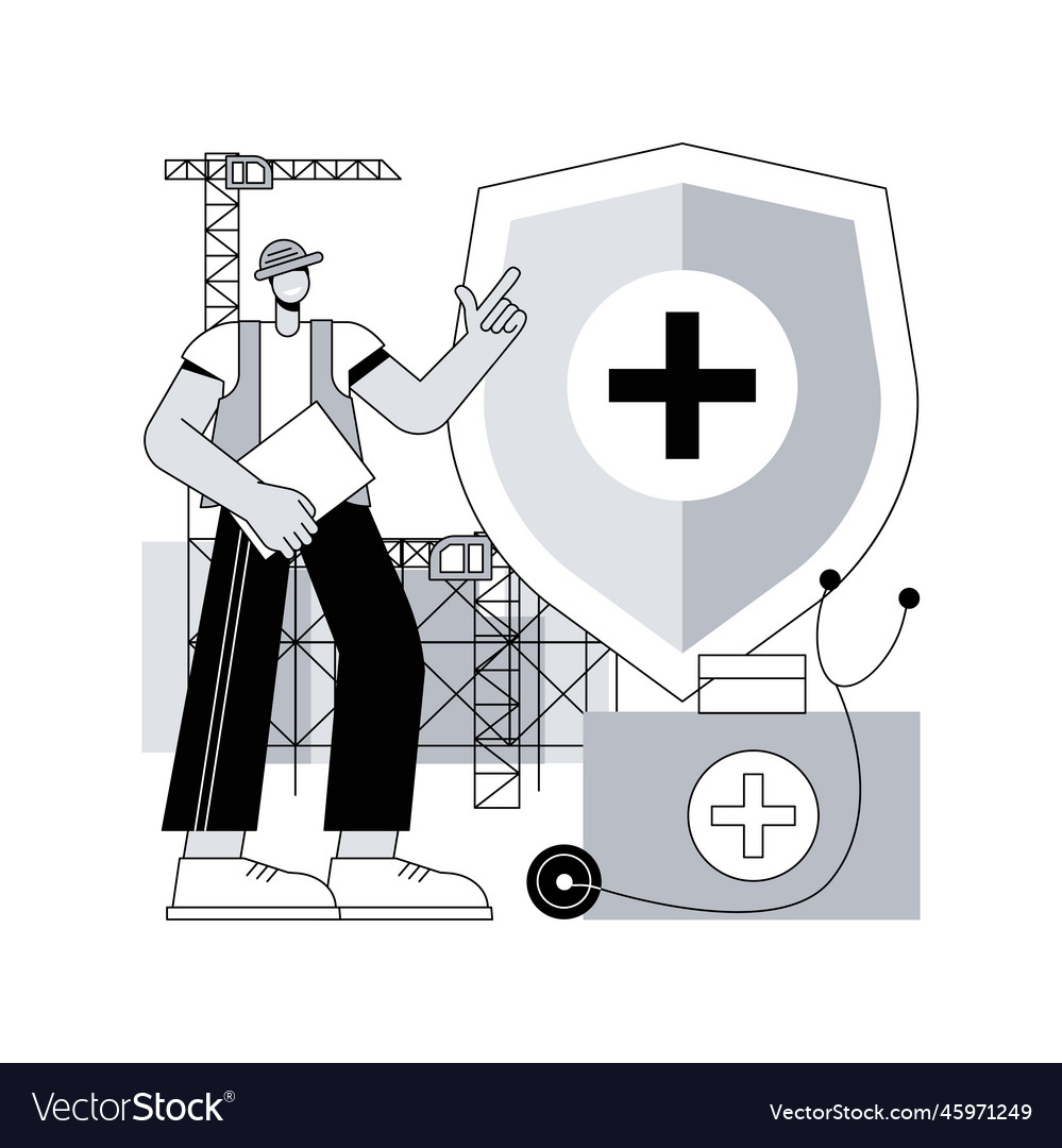 Occupational health abstract concept Royalty Free Vector