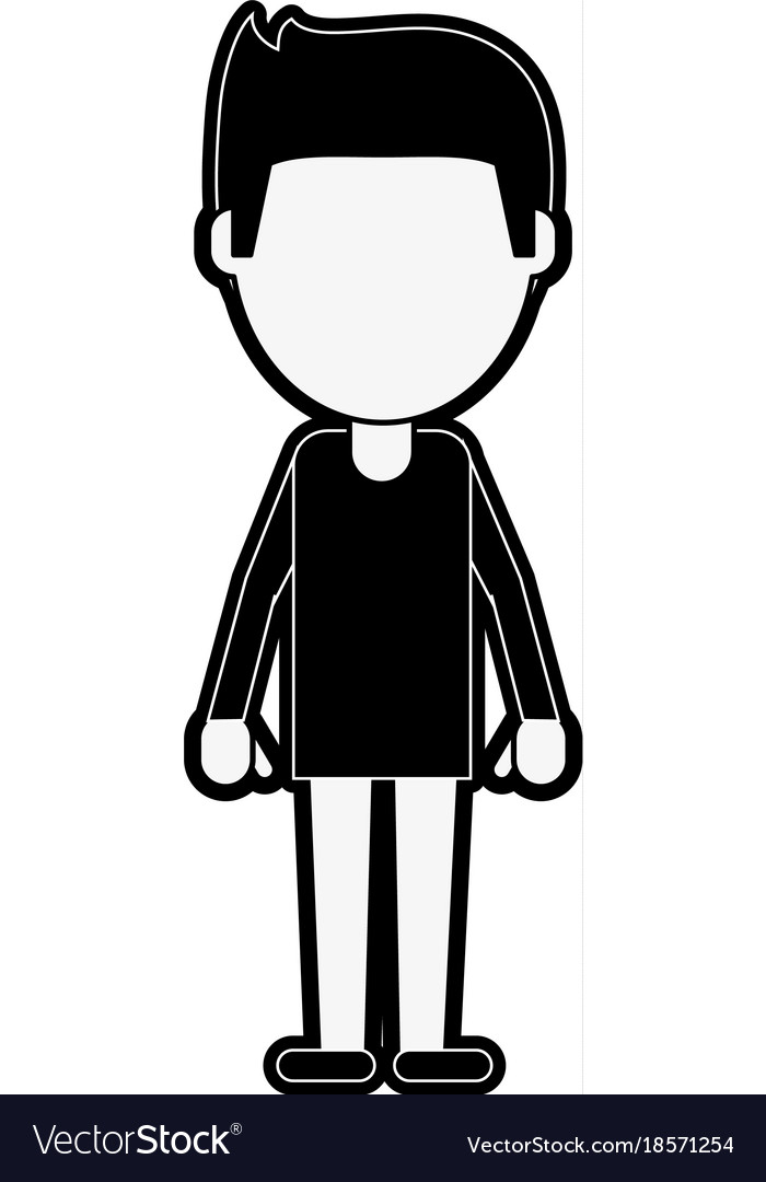 Man faceless avatar Royalty Free Vector Image - VectorStock