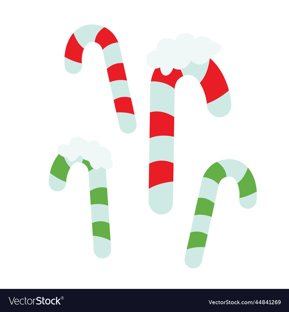 Christmas stick accessories clipart