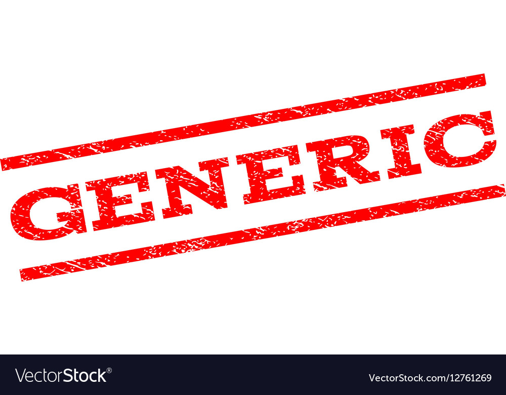 Generic Watermark Stamp Royalty Free Vector Image