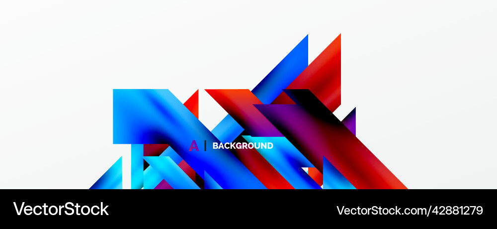 Modern trendy minimalist abstract background Vector Image