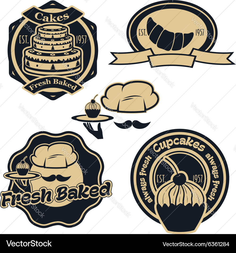 Cakes Royalty Free Vector Image - VectorStock