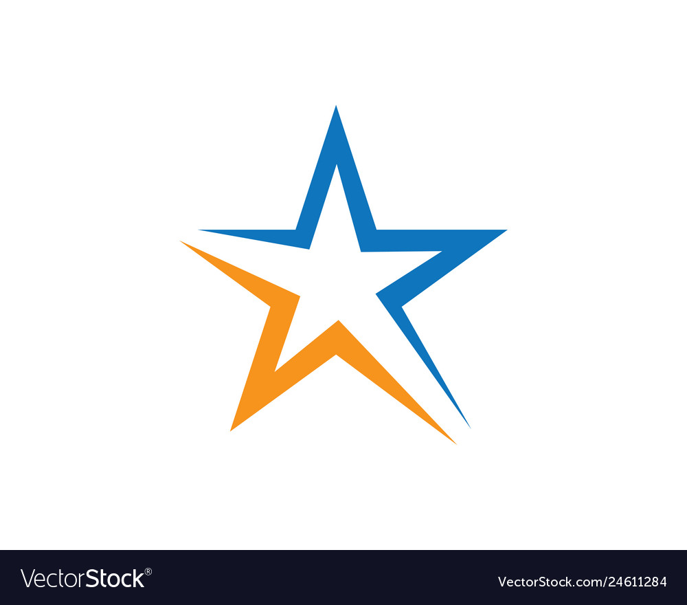 Star symbol Royalty Free Vector Image - VectorStock