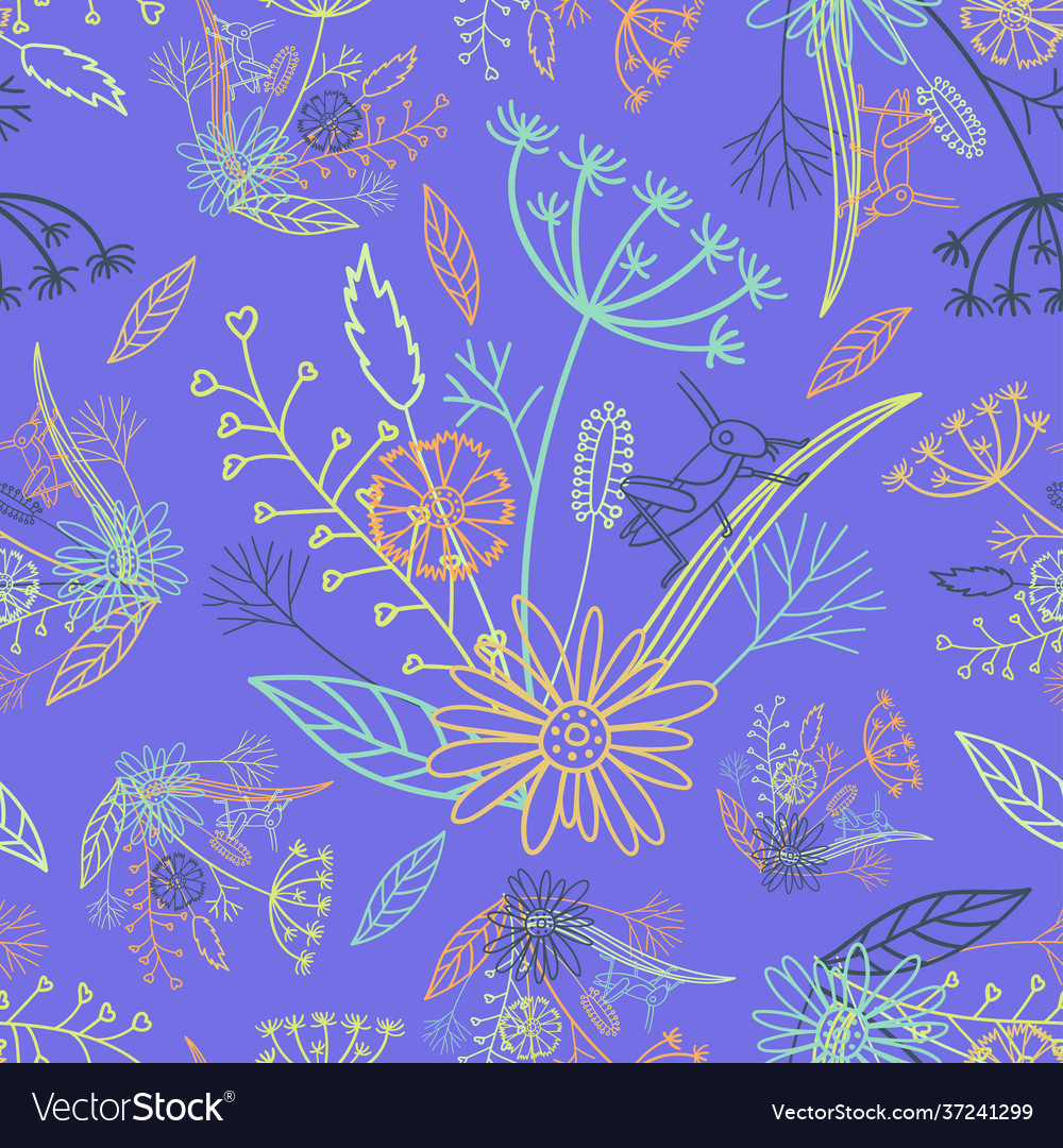 Seamless pattern colorful design Royalty Free Vector Image