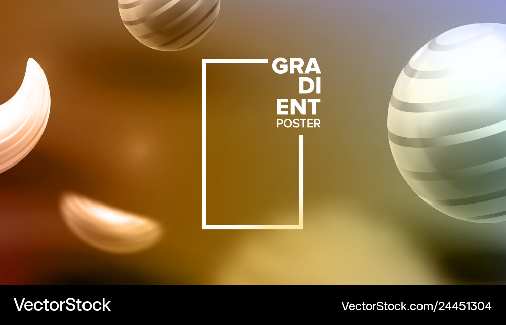 Fluid liquid abstract background shape Royalty Free Vector
