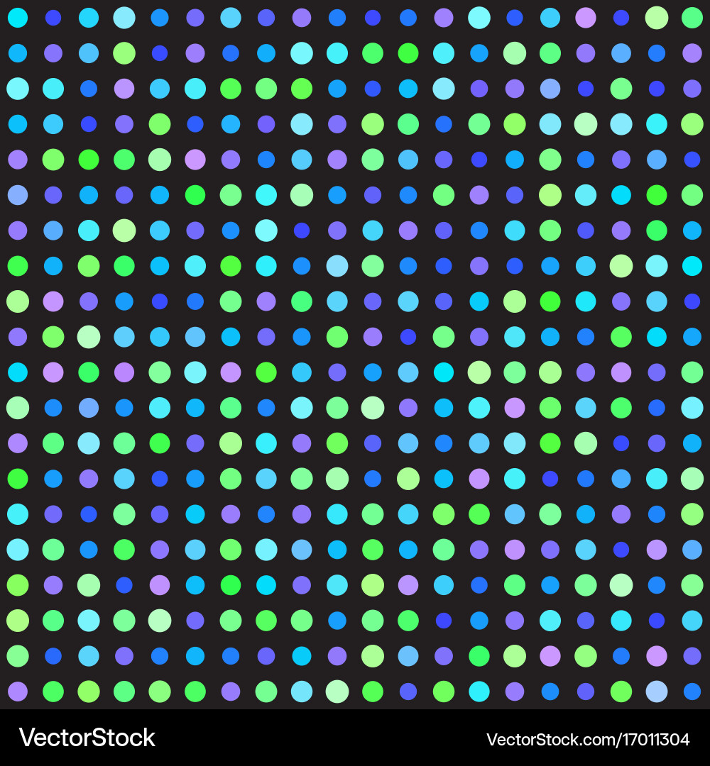 Polka dot pattern seamless dot background Vector Image