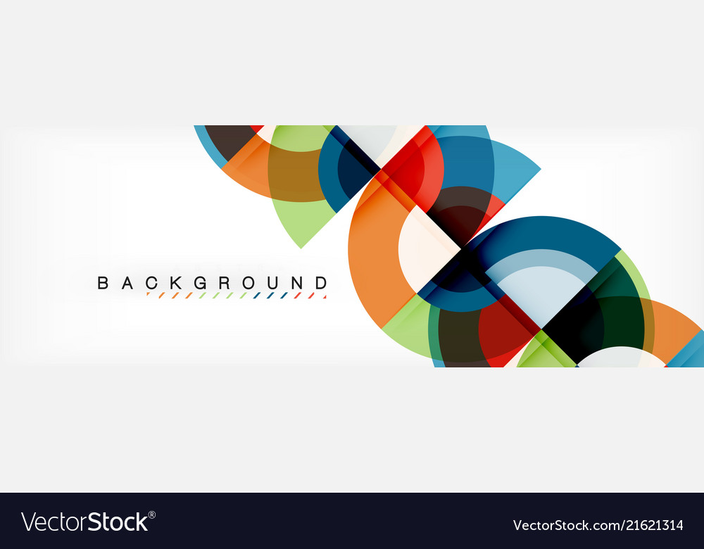 Circular abstract background Royalty Free Vector Image