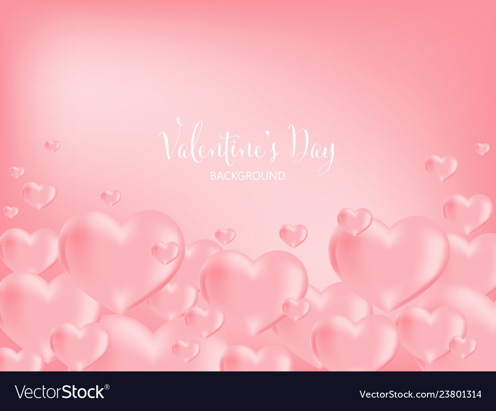 Valentines day background Royalty Free Vector Image