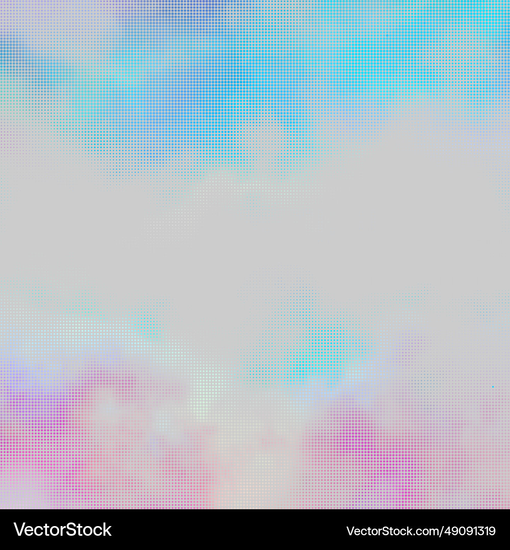 Abstract gradient halftone dots background Vector Image