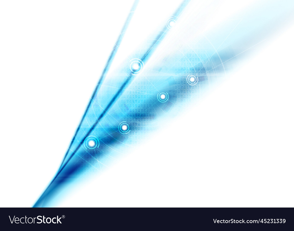 Abstract blue technical background