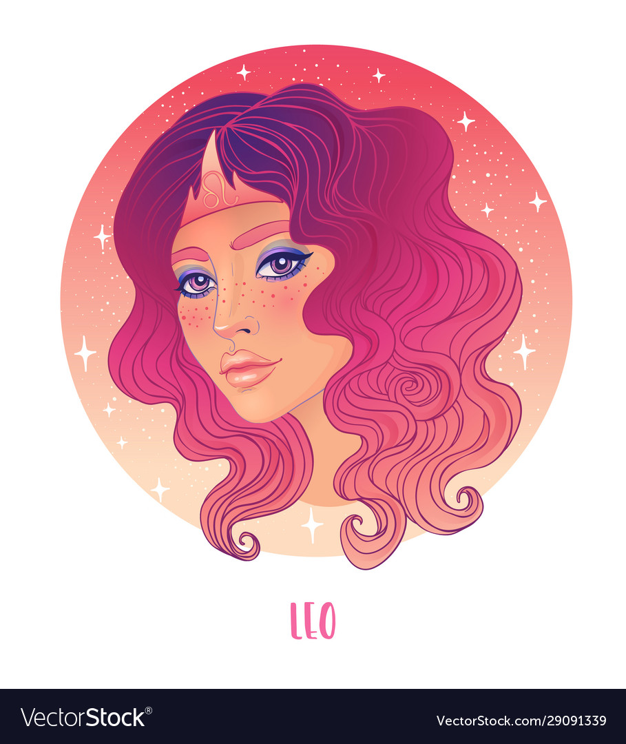 Leo astrological sign as a Royalty Free Vector Image