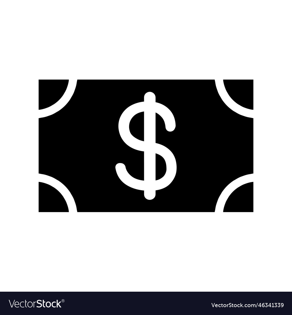 Money icon Royalty Free Vector Image - VectorStock