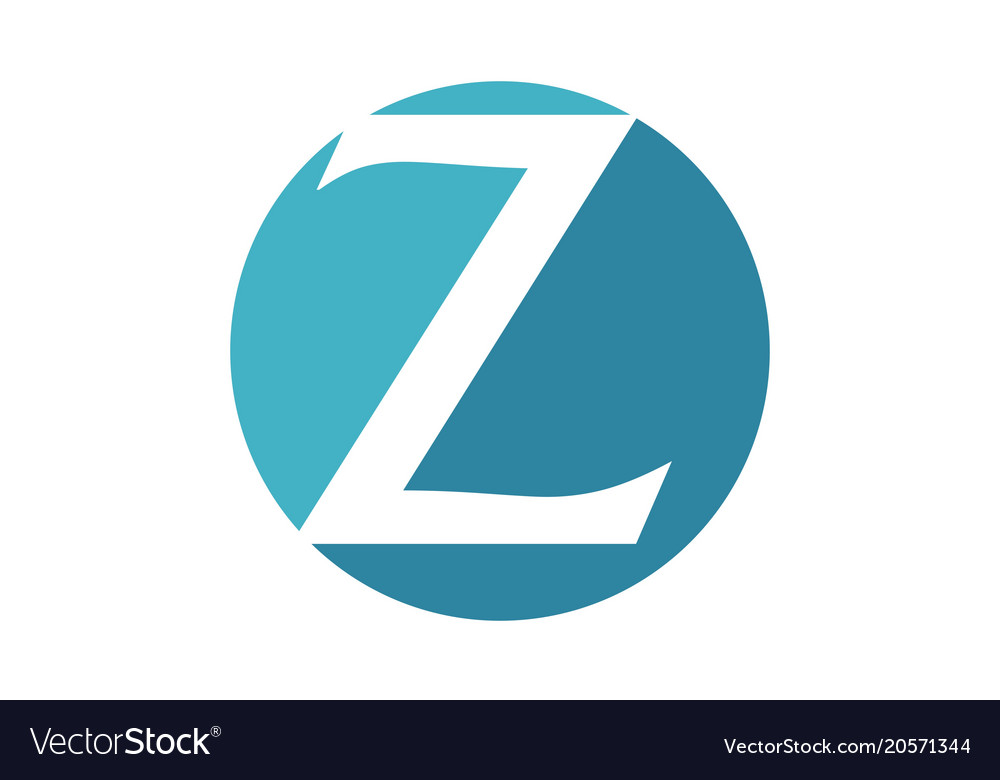 Modern solution letter z Royalty Free Vector Image