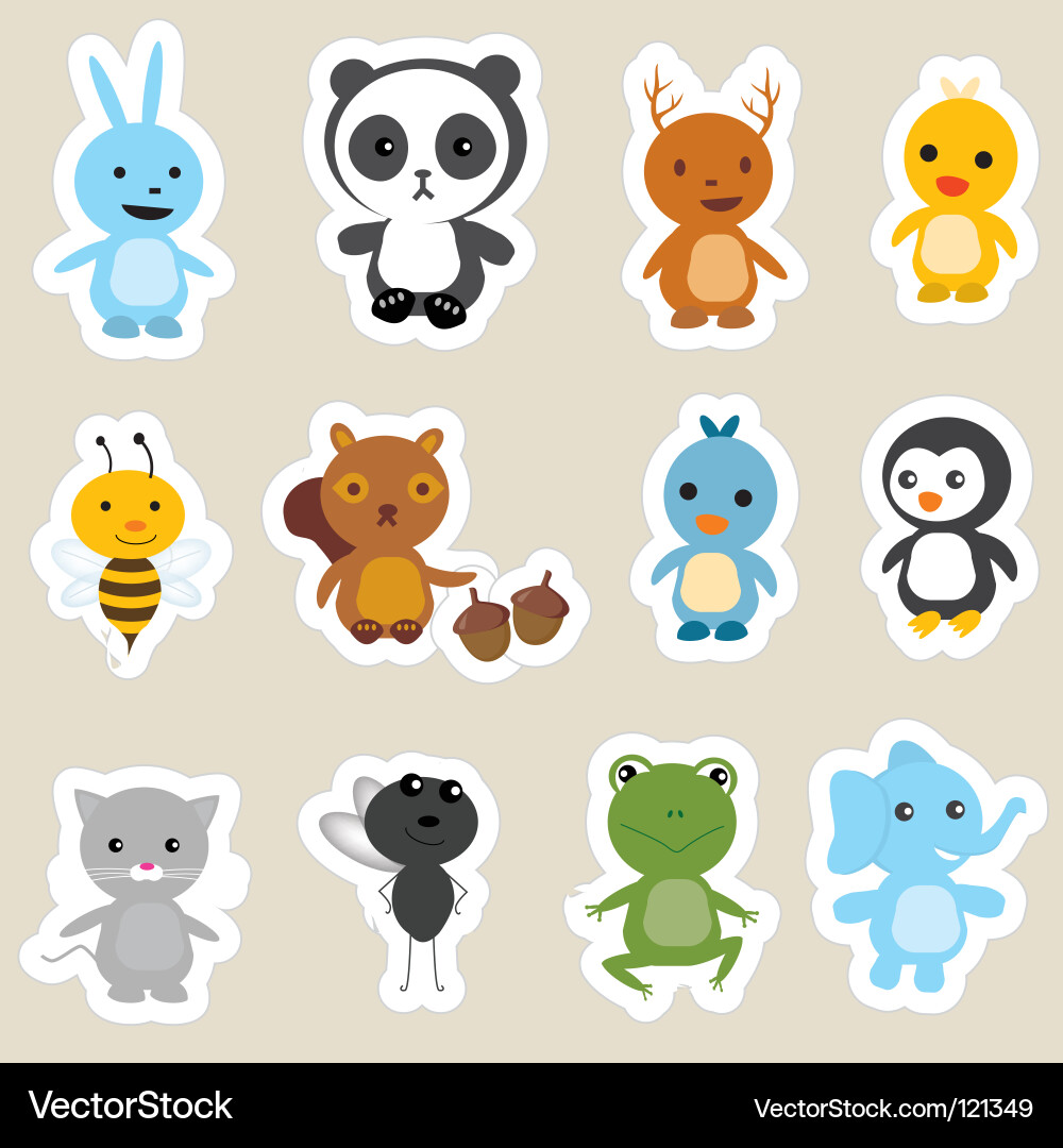 Animals Royalty Free Vector Image - VectorStock