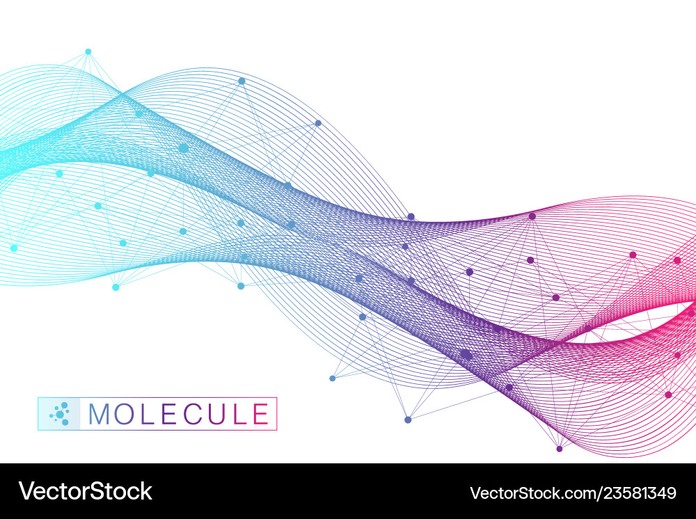 Scientific genetic engineering Royalty Free Vector Image