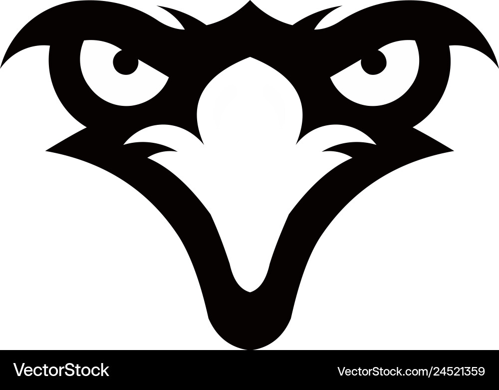 Eagle bird logo Royalty Free Vector Image - VectorStock