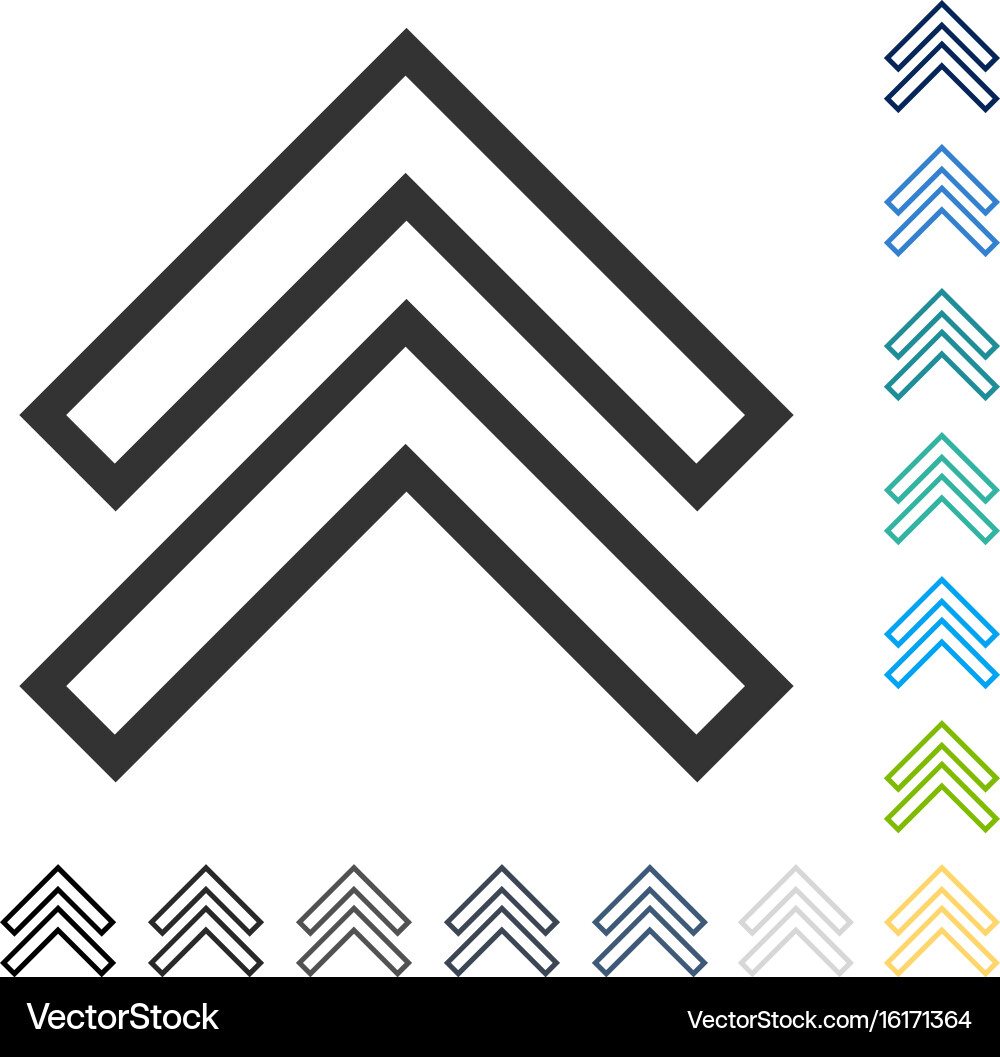 Shift up icon Royalty Free Vector Image - VectorStock