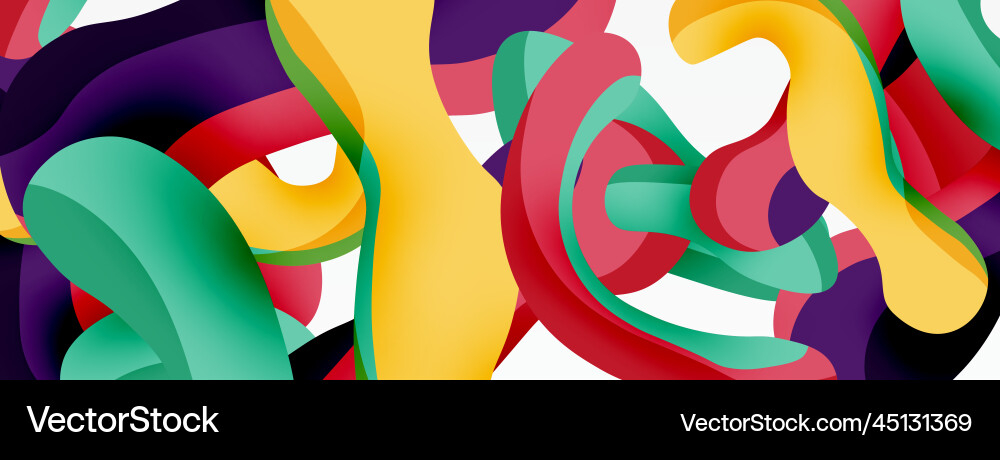 Creative geometric wallpaper splash shapes Vector Image